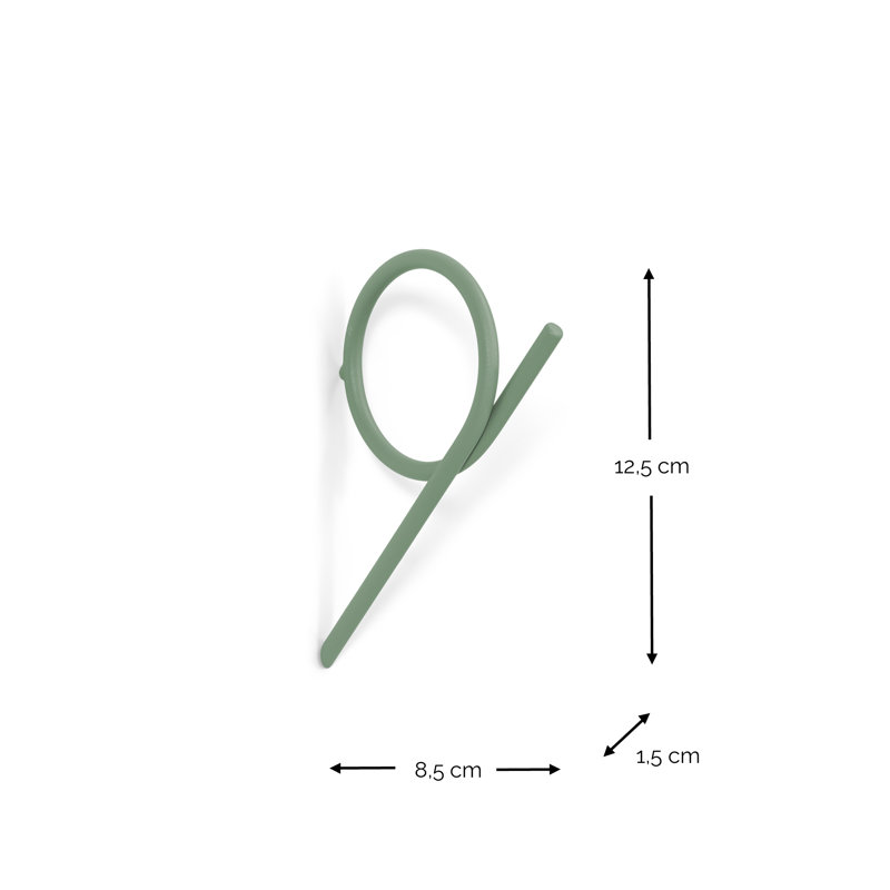 Spinder X BUDDE Steel Wall 1 - Hook Coat Rack