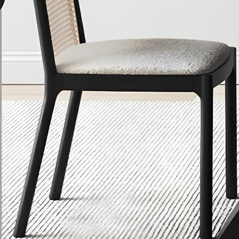 Modern simple rock plate dining table sets, 29.52"H x 55.11"L x 31.49"W