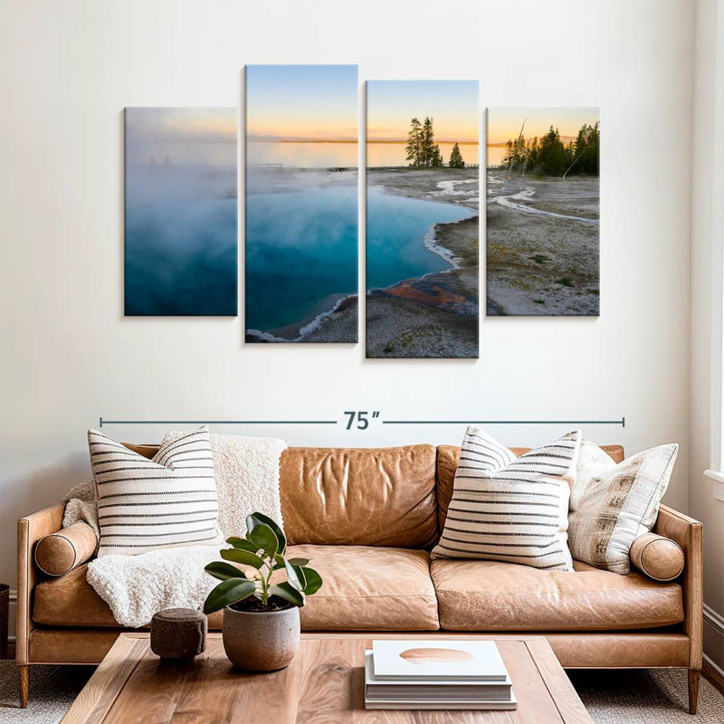 Alvord West Thumb Thermal Pool, 42" H x 68" W