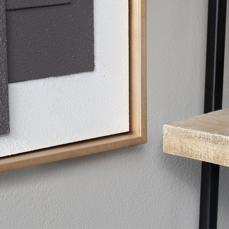 Impression abstraite contemporaine encadrée Brookeridge 2