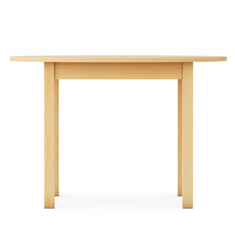 Table de classe EdQ 30 ronde avec pieds de 20 po, 20" H x 30" L x 30" W