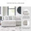 Canapé modulaire 3 pièces avec méridienne Buckner-2137916682