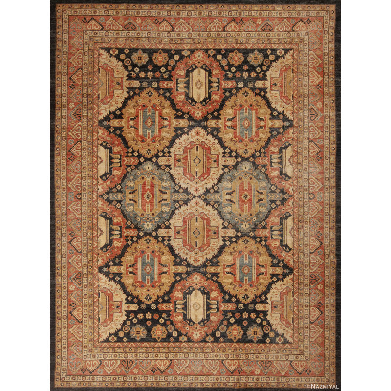 One-of-a-Kind 9'3" X 12'5" Hand Knotted Area Rug