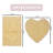 Schoenberger Heart and rectangle Shape Bath set (Set of 2)-48616199