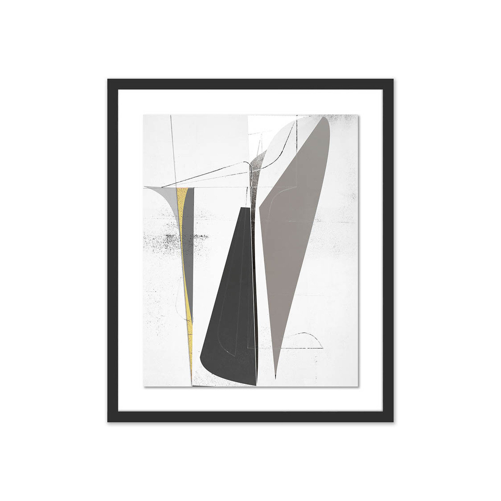Ando by Bangbouh Studio, 24" H x 20" W x 1.5" D, Black