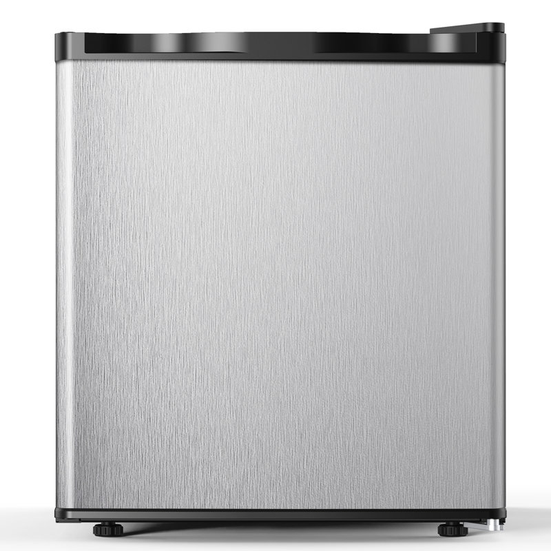 Congélateur portatif portatif de 1,1 pied cube avec contrôle de température réglable, Argent
