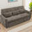 82'' Convertible Sleeper Sofa With Reversible Chaise Lounge – 2-In-1 Pull-Out Sofa Bed With Storage For Guest Space-1550274216