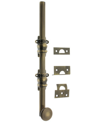 Solid Brass 8" Ornamental Bolt