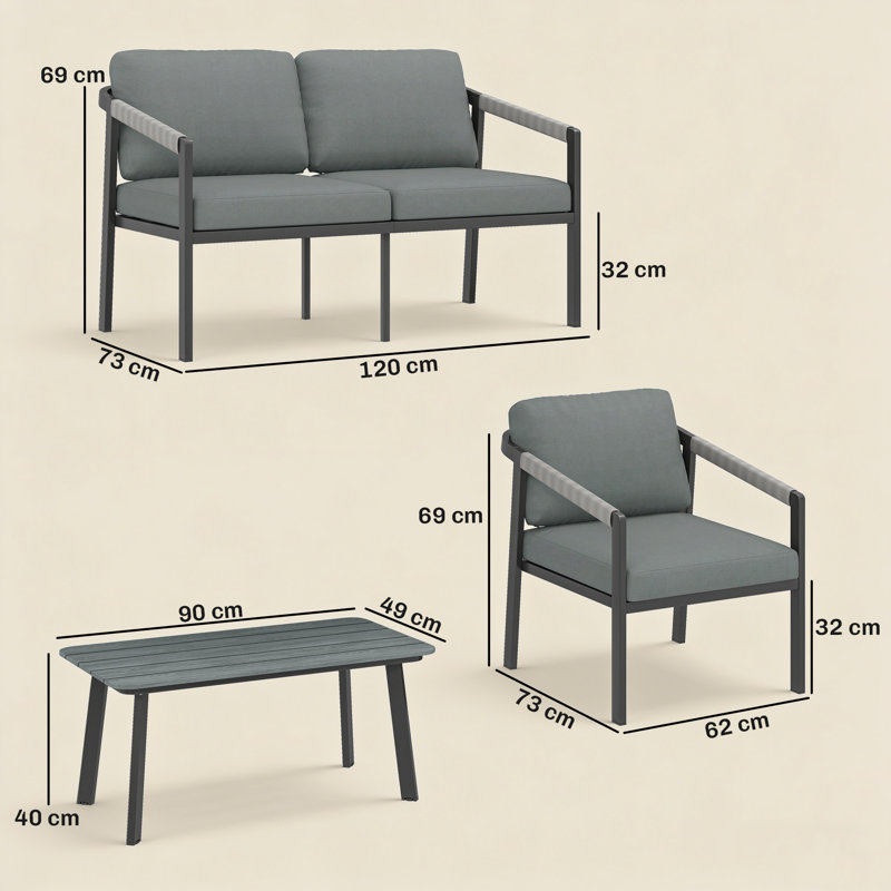 Garden Sofa Set