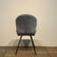 Chaise d'appoint rembourrée et revêtue de velours-2016534934