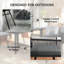 4 - Person Patio Dining Set with Square Table-1711218105-1711218104