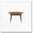 Walnut Oval Extendable Dining Table