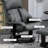 Faux Leather Massage Chair with Ottoman-291375388