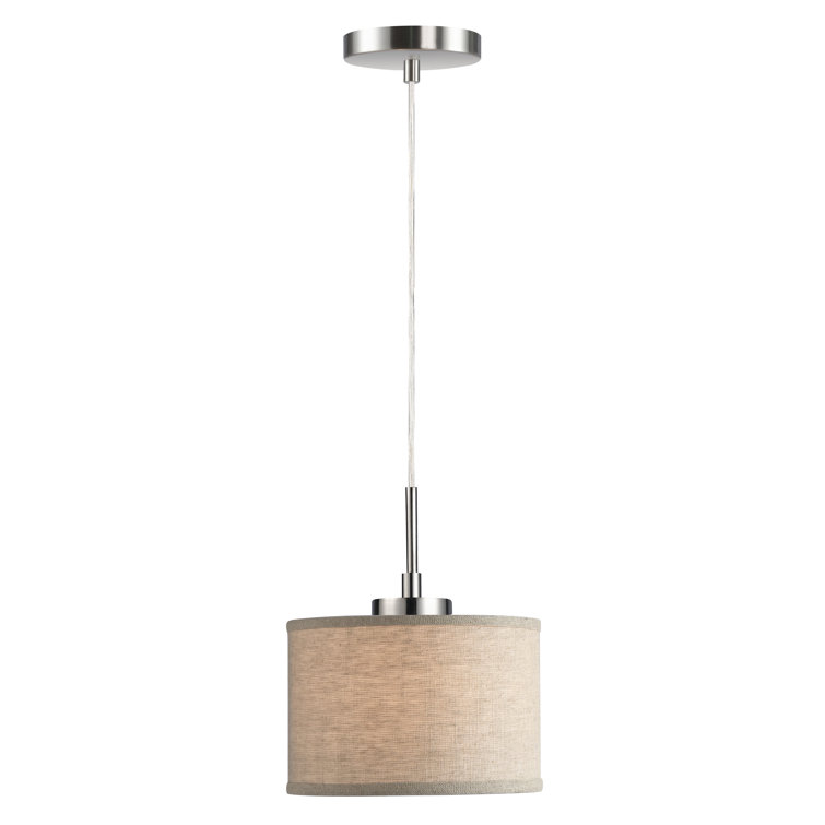 Luminaire suspendu tambour 1 lumière Keiser