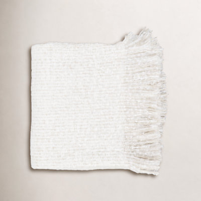 Luma Acrylic Hand Woven Throw Blanket