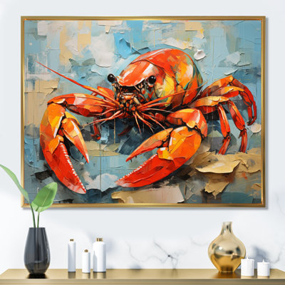 Crayfish Creek Dweller Collage