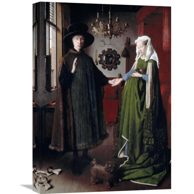 " Arnolfini Portrait " by Jan Van Eyck