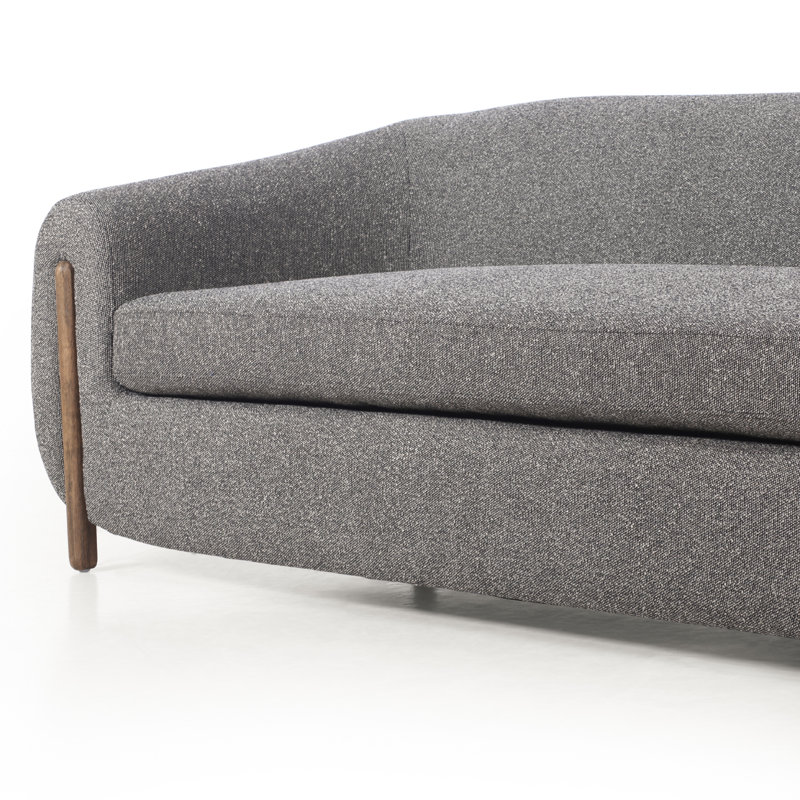 Lyla 86.5'' Sofa, Capri Ebony Textured Weave