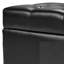 Button-Tufted Storage Bench with Legs