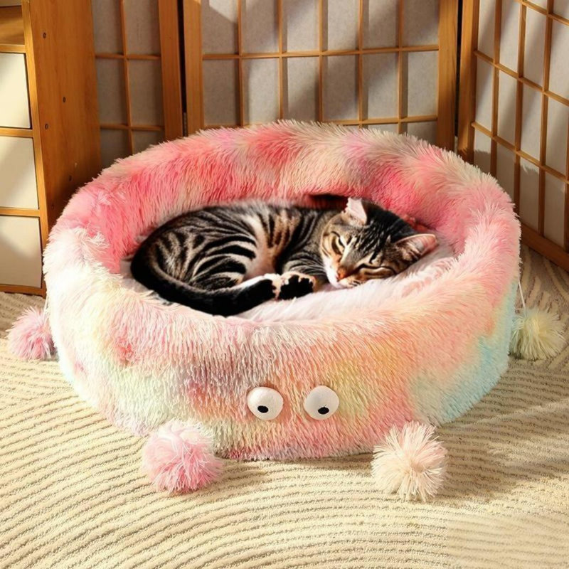 Lit pour chien et chat anti-angoisse, Large Size 23.62" L x 23.62" W