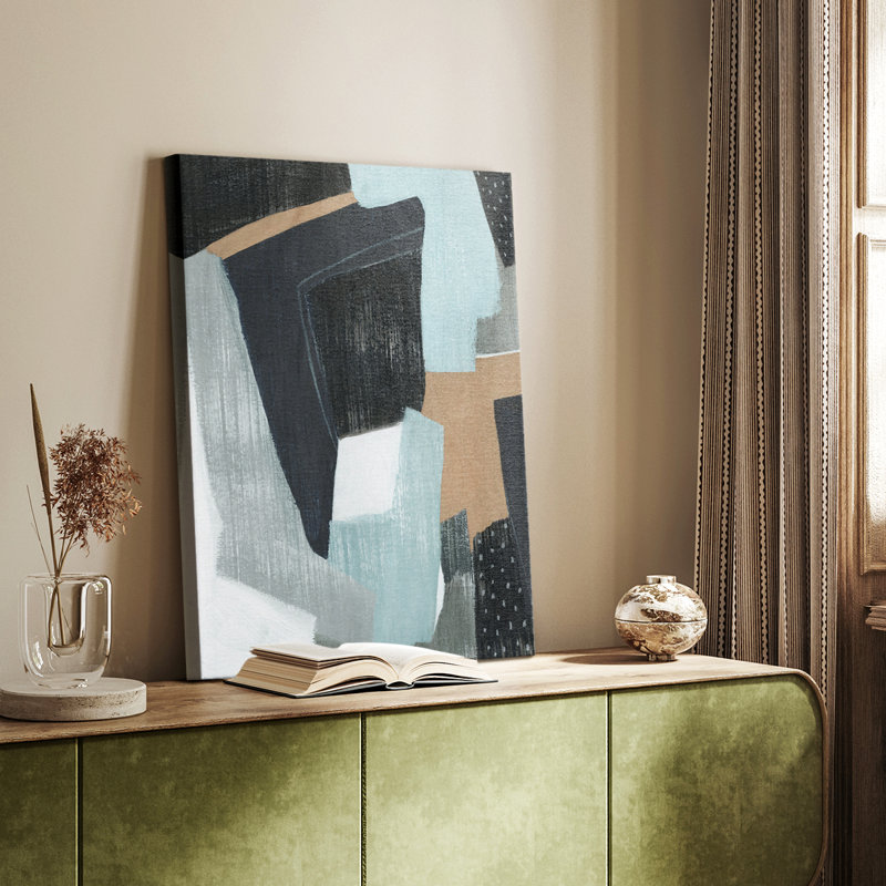 Tangerine Lagoon II - galerie sur mesure Cavas, H 27 po x l 18 po
