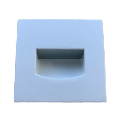 STA03 White Low Voltage Hardwired LED Step Light