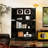 Bathroom Floor Storage Cabinet,metal Accent Sideboard With 4 Doors And 2 Adjustable Shelves, Freestanding Bathroom Cabinets Rust-proof Locker Restroom,kitchen,living Room,hallway-816641885
