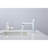 Chrome Single Hole Bathroom Faucet,Laundry Vanity Sink Faucet With Two 9/16" Hoses-117992957