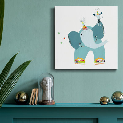 Circus Elephant - impression sur toile tendue