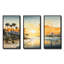 Paysage urbain côtier coucher de soleil - art mural coucher de soleil côtier-1324659160-1324659161