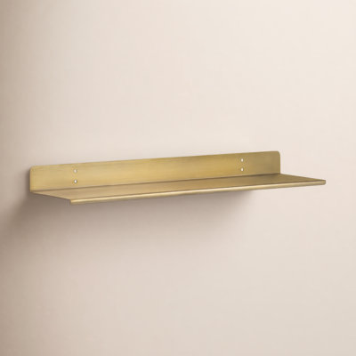 Maja Metal Wall Mounted Floating Display Shelf