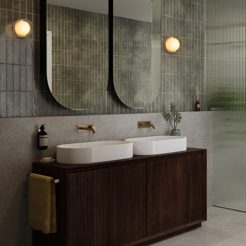 1 - Light Flush Mounted Sconce
