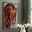 «Paint by Number Horse II», reproduction encadrée - bois massif-812064941-812064944