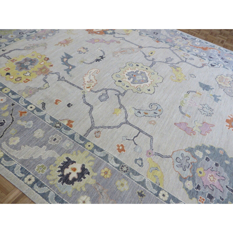 Tapis beige unique 10 pi 3 po x 14 pi 4 po One-of-a-Kind