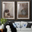 Ensemble de 2 cadres de peinture sur chat et printemps-1319151285-1319151294