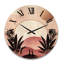 Horloge murale en bois massif Stuthi-1203804197