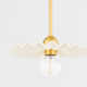 Candela Single Light Ceramic Steel Pendant