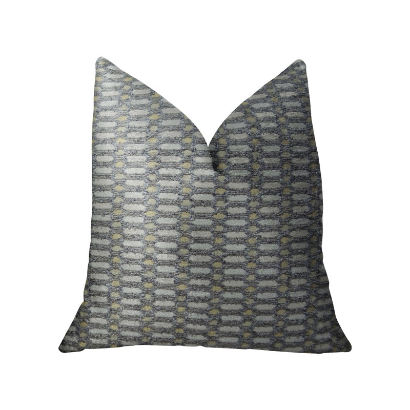 Coussin fait à la main Cicul, 26 po x 26 po, Carré