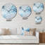 Hamiz - Horloge murale formes abstraites-502826567