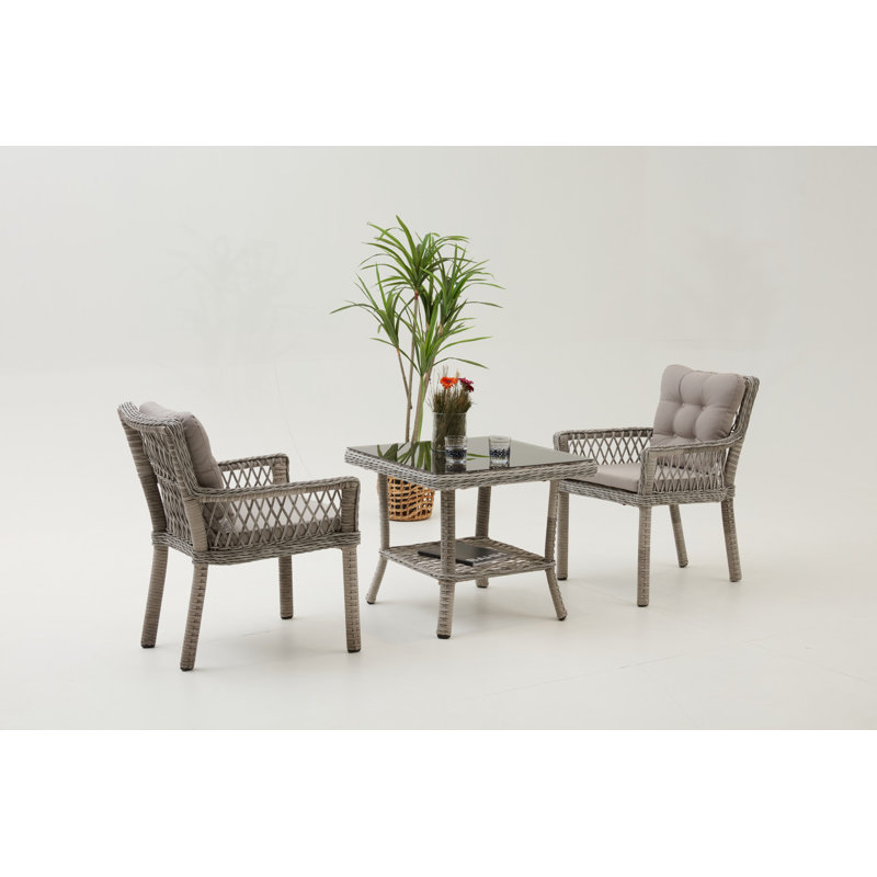 Divona Rectangular 5 - Person Dining Set