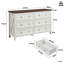 137 cm W Chest of 6 Drawers