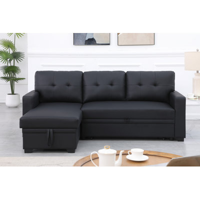 Duke Faux Leather Sectional