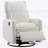 Rocking Chair with Gliding Motion,and 3-Position Leg Rest for Comfort and Style-200531546