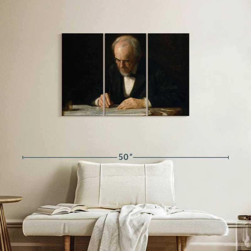 Senne The Writing Master, 24" H x 38" W