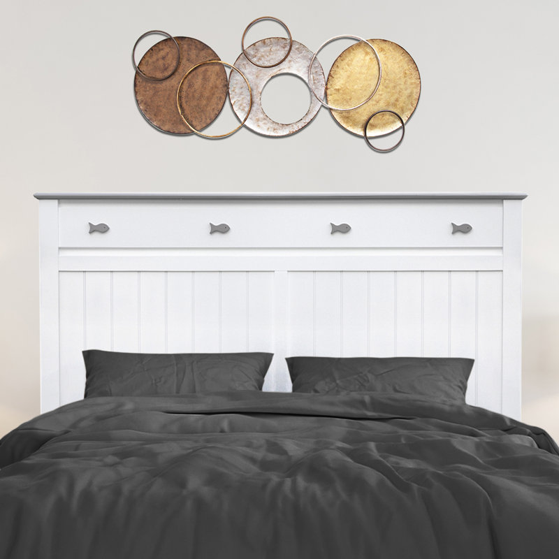 Remer Fishtails Remer Panel Headboard, Queen, White