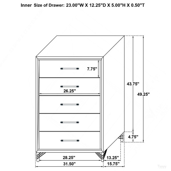 Dimensions du produit