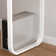 Fort Myers Reversible Multi-Functional Desk with Storage Drawers and Open Shelving
