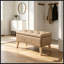 Banc rembourré avec siège capitonné et pieds robustes-335778209