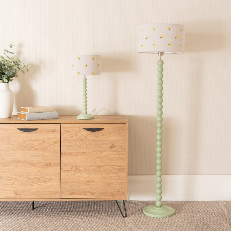 Smeltertown Table Lamp, Green, No