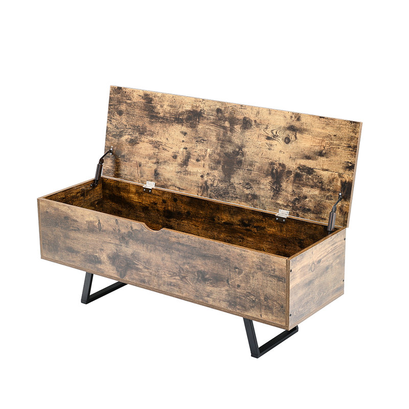 Loftin Solid Wood Storage Bench